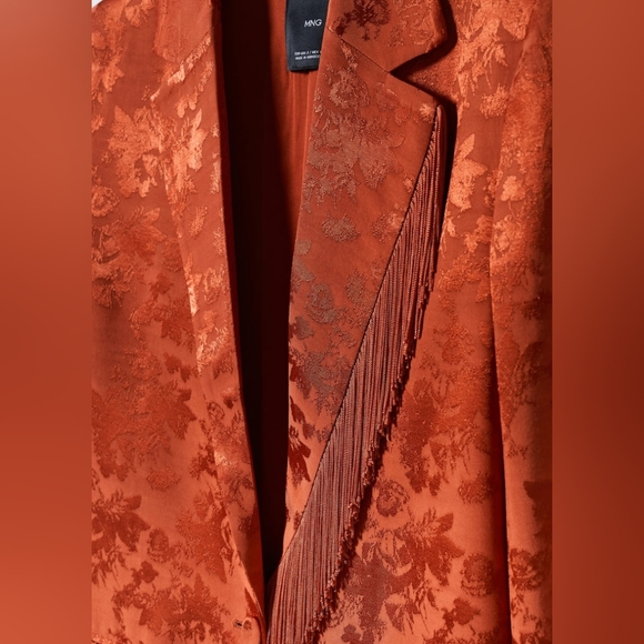 MANGO Jacquard suit - Picture 3 of 7